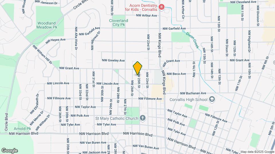 1036 NW 25th St-Unit -1036-A Map and Location Details