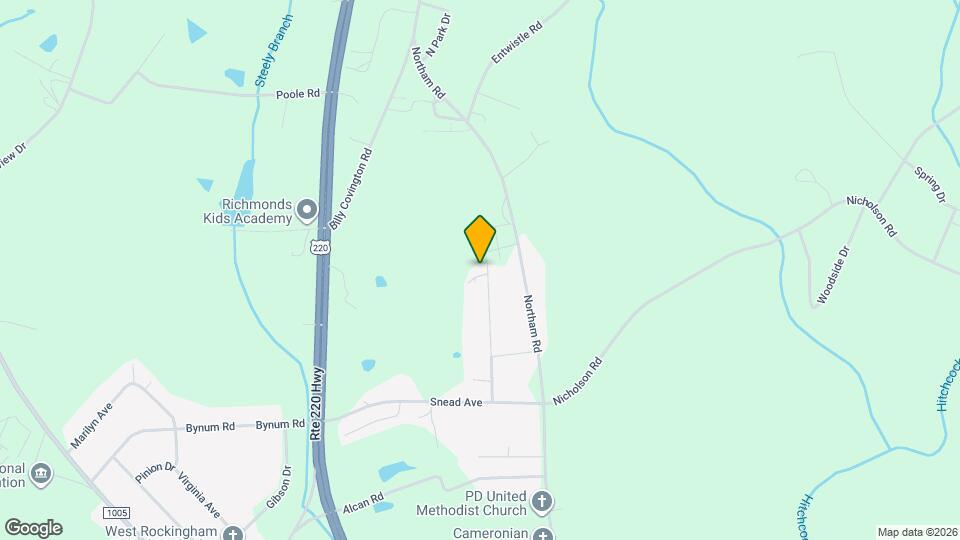 209 McQueen St Map and Location Details