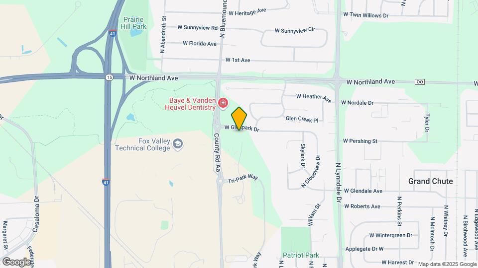 3115 W Glenpark Dr, Unit 3 Mapa y Detalles de la Ubicación