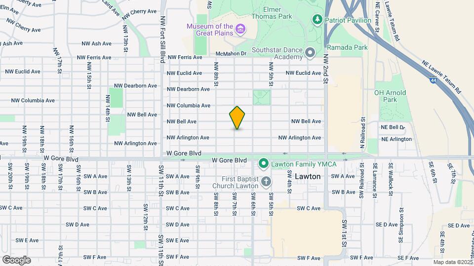 615 NW Arlington Ave Map and Location Details