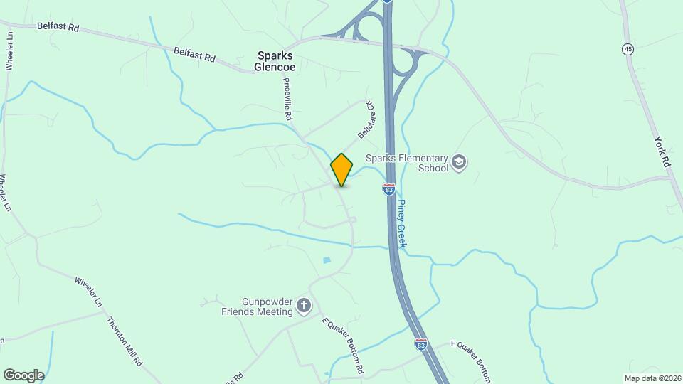 15109 Priceville Rd Map and Location Details