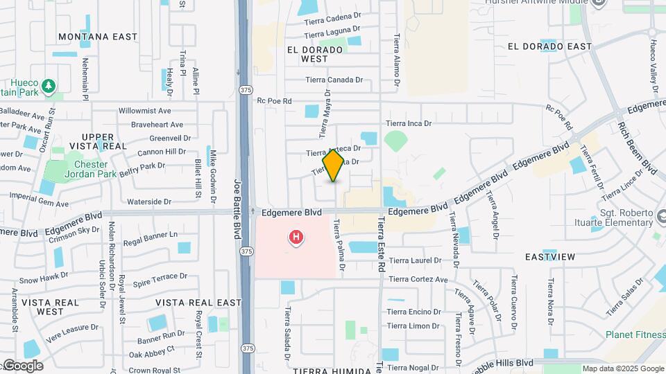 3437 Tierra Cobre Dr Map and Location Details