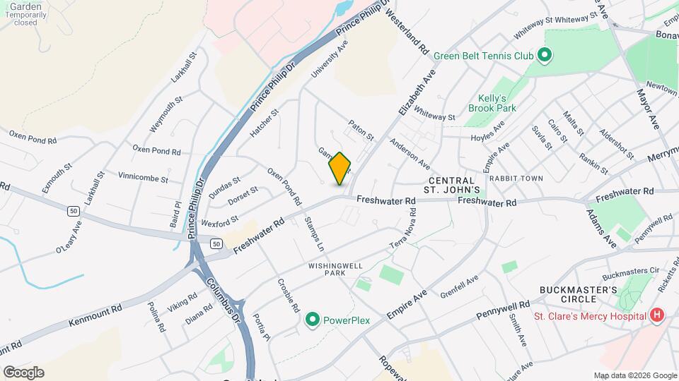 416 Elizabeth Ave Map and Location Details