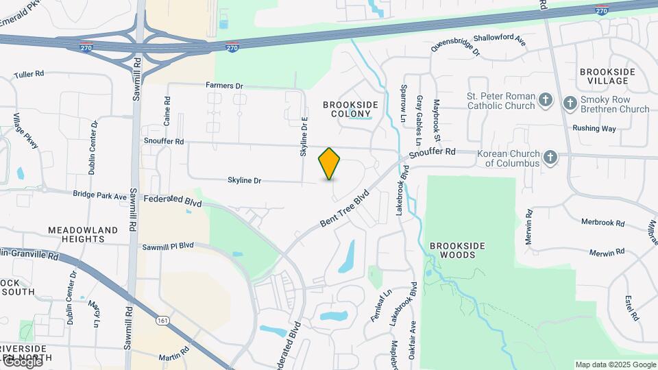 2154 Bentwood Cir Map and Location Details