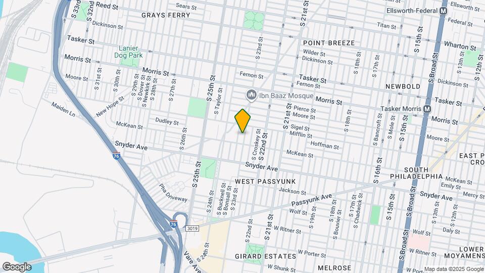 1934 S 23rd St, Unit 2 Mapa y Detalles de la Ubicación