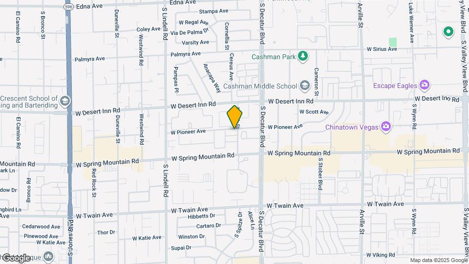 5061 W Pioneer Ave Map and Location Details