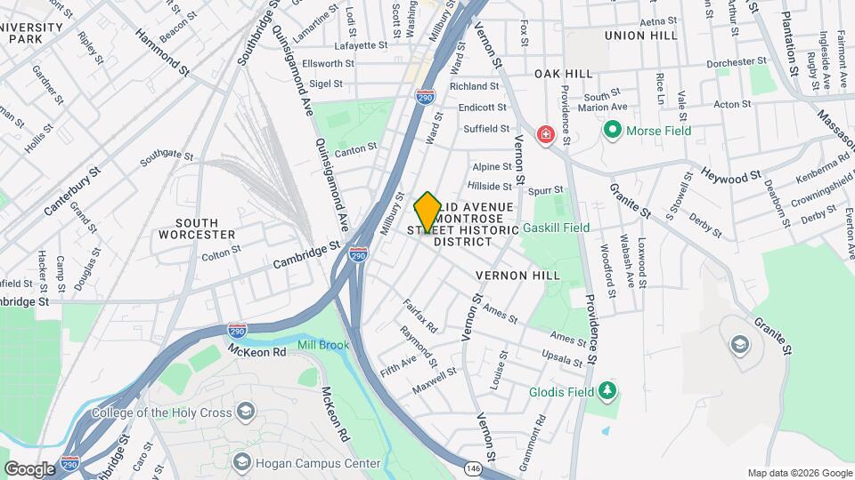 43 Harlem St, Unit 3 Map and Location Details