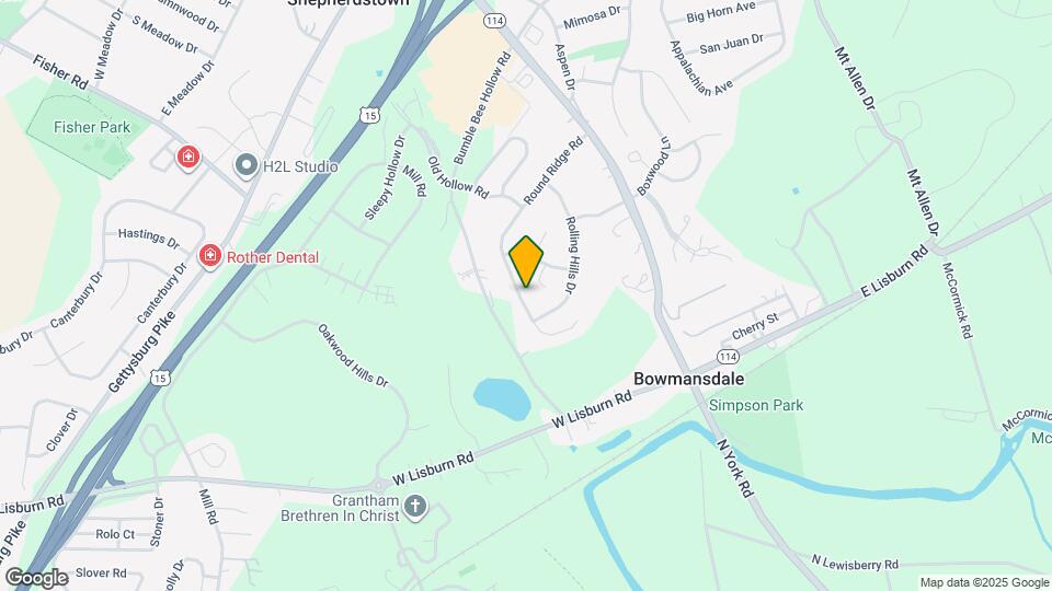 111 Round Ridge Rd Map and Location Details