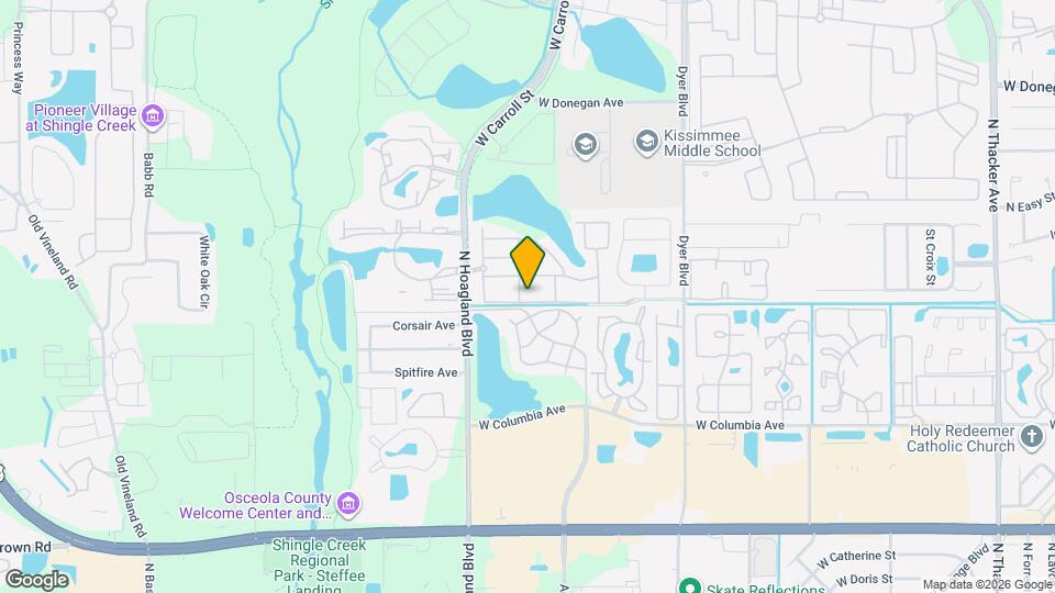 4015 Venetian Bay Dr Mapa y Detalles de la Ubicación