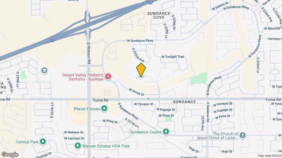 23150 W Lasso Ln Map and Location Details