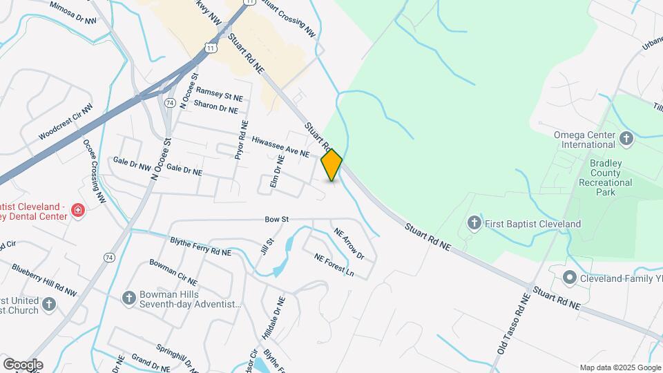 716 NW Hiwassee Ave Map and Location Details