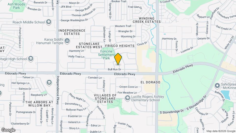 11823 Chaparral Dr Map and Location Details