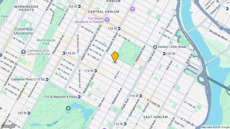 24 W 119th St Map and Location Details