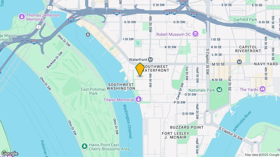 430 M St SE, Unit N409 Map and Location Details