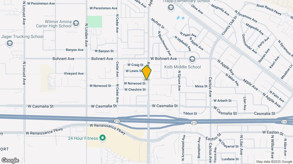 2247 N Driftwood Ave Map and Location Details