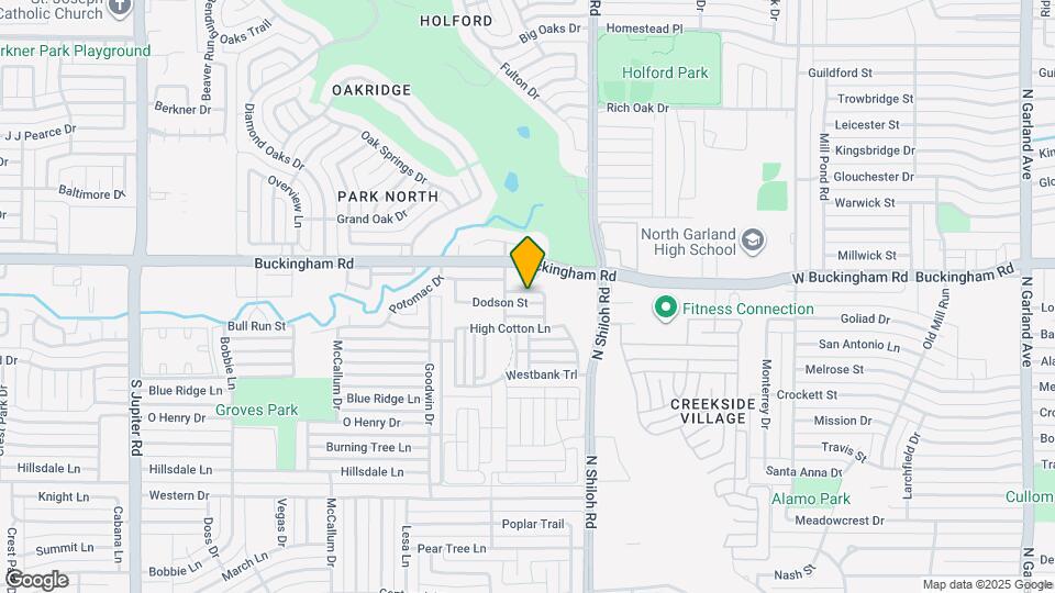 2625 Dodson St Map and Location Details