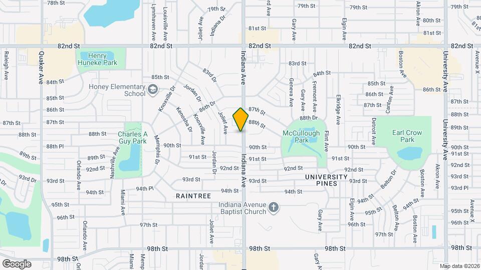 3401 89th St Map and Location Details