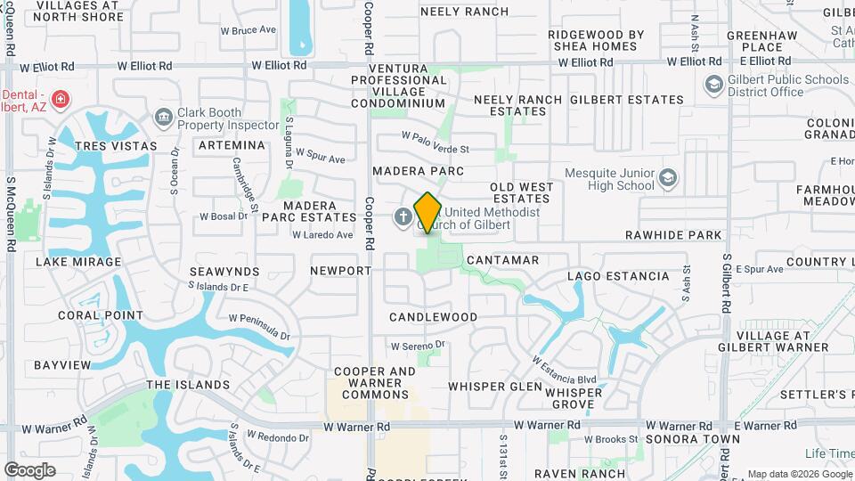 671 W Laredo Ave Map and Location Details