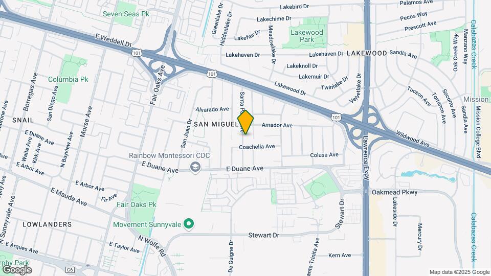 720 Santa Paula Ave Mapa y Detalles de la Ubicación