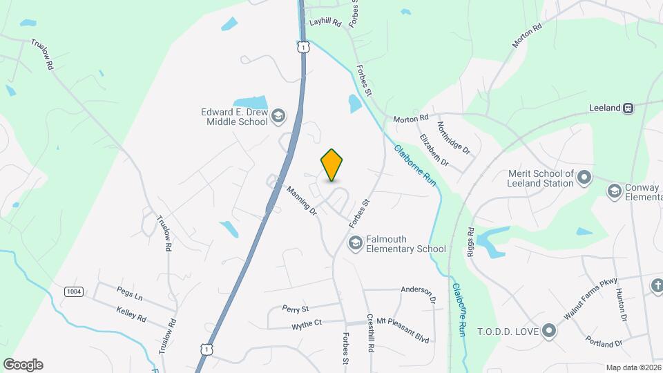 1132 James Madison Cir Map and Location Details