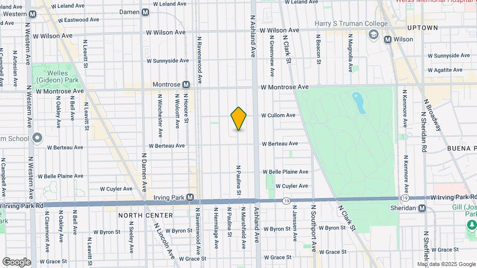 4235 N Paulina St Mapa y Detalles de la Ubicación