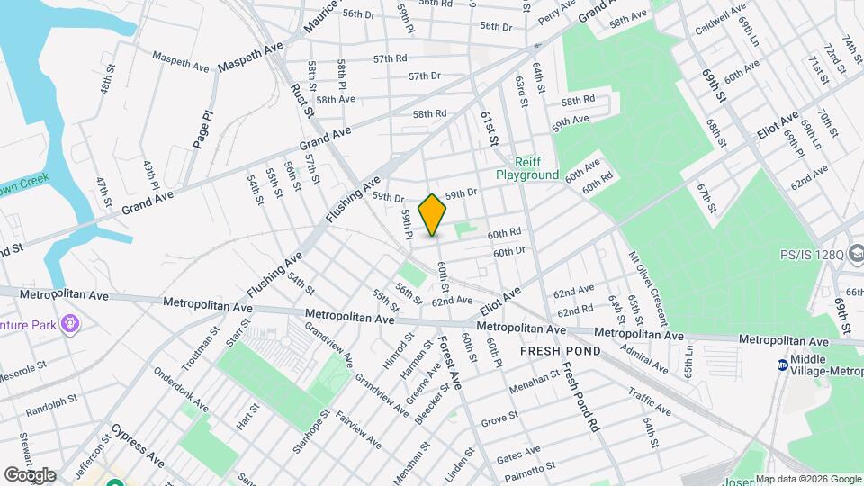 60-20 60th St Map and Location Details