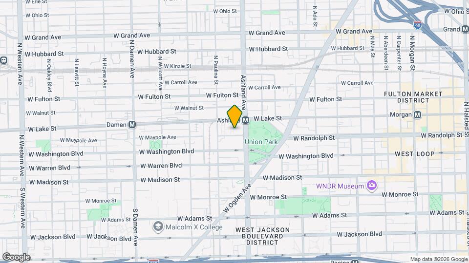 1624 W Maypole Ave, Unit #1A Map and Location Details