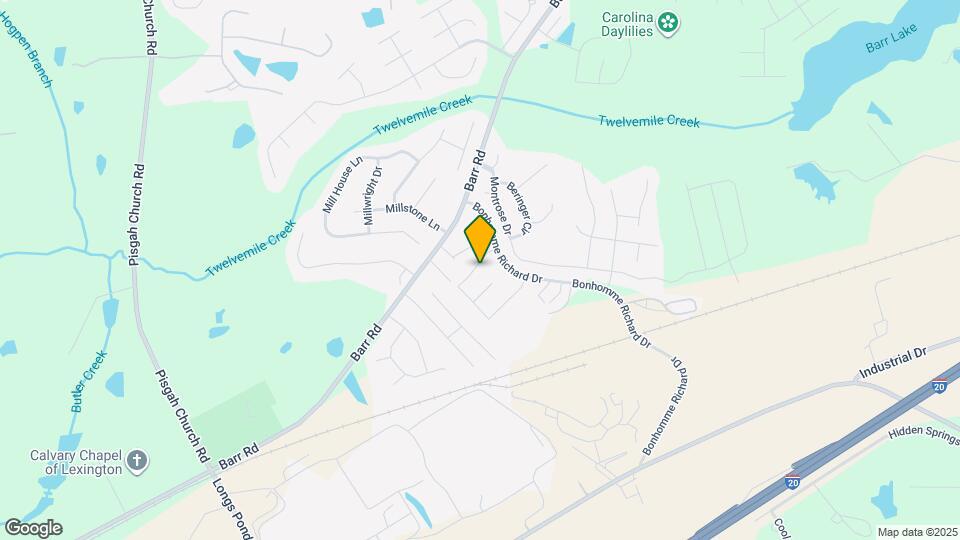 125 Bonhomme Cir Map and Location Details