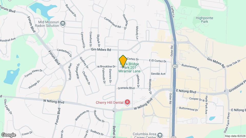 3509 Sierra Madre Map and Location Details