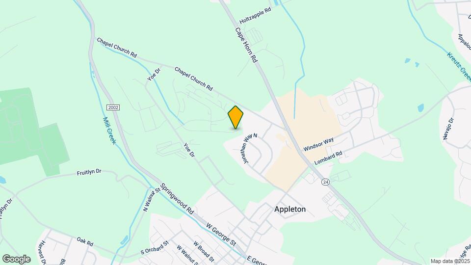 210 Cadbury Dr Mapa y Detalles de la Ubicación