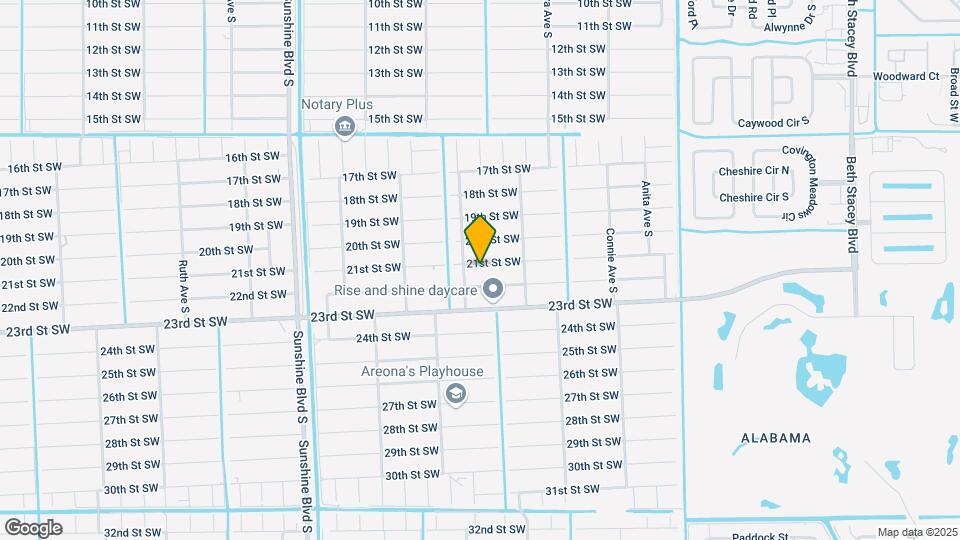 2815-2821 21st St SW Map and Location Details