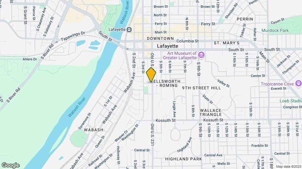 402 S 4th St Map and Location Details
