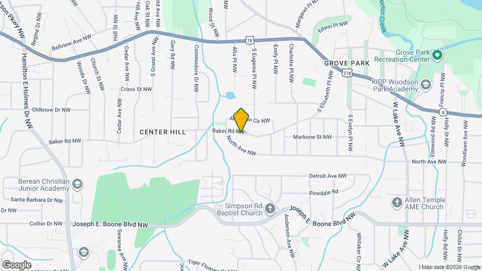 2060 Baker Rd NW Map and Location Details