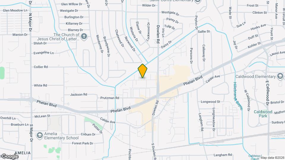 6606 Lexington Dr Map and Location Details