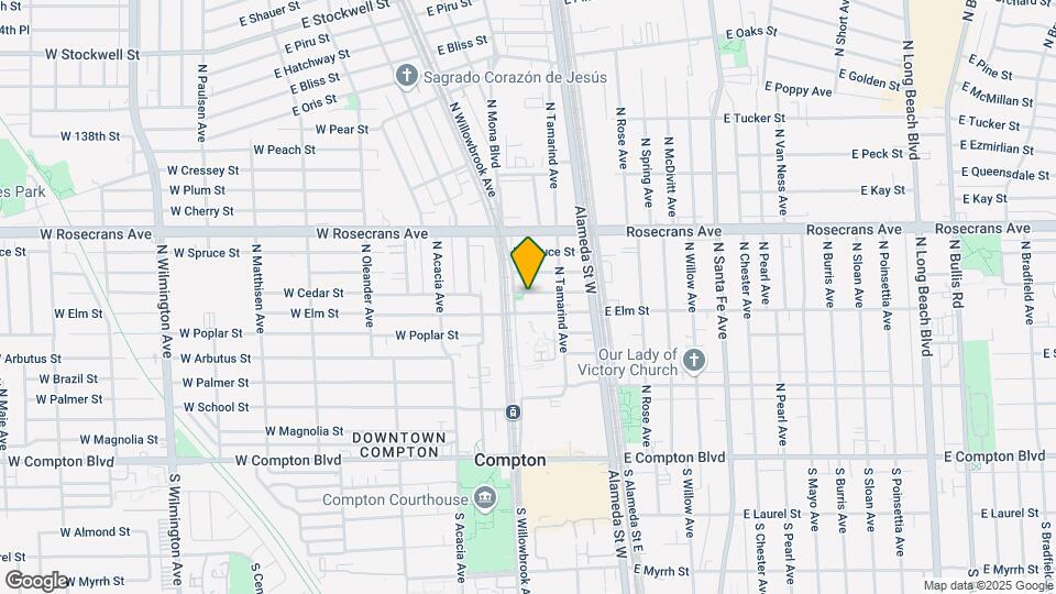 110 E Cedar St Mapa y Detalles de la Ubicación