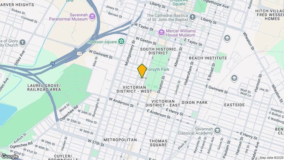 916 Howard St Map and Location Details