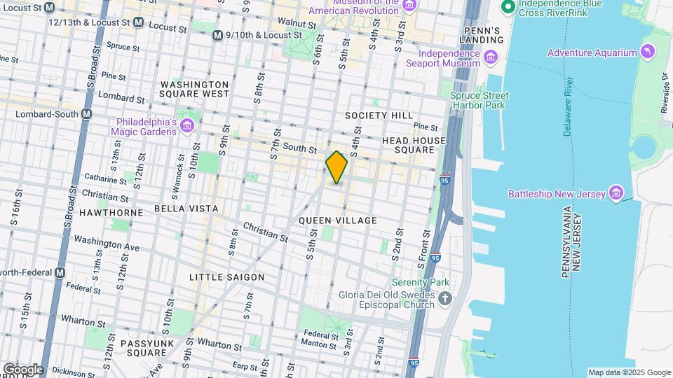 Queen Village Lofts Mapa y Detalles de la Ubicación