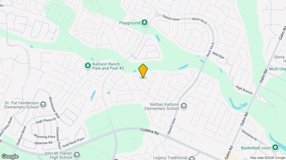 8850 Belgian Falls Map and Location Details