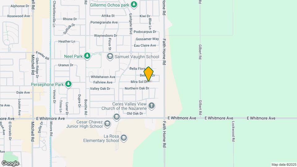 3910 Mira Sol Dr Map and Location Details