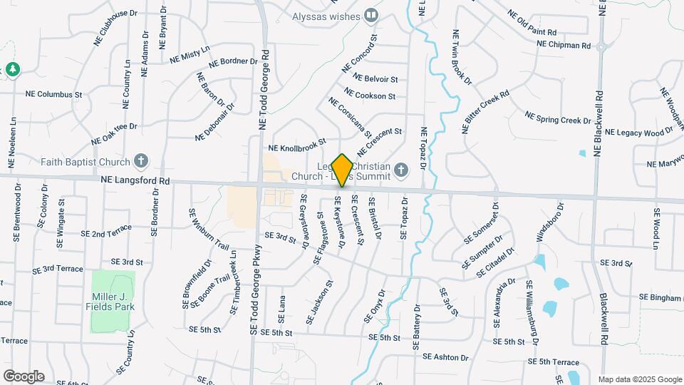 101 SE Keystone Dr Map and Location Details
