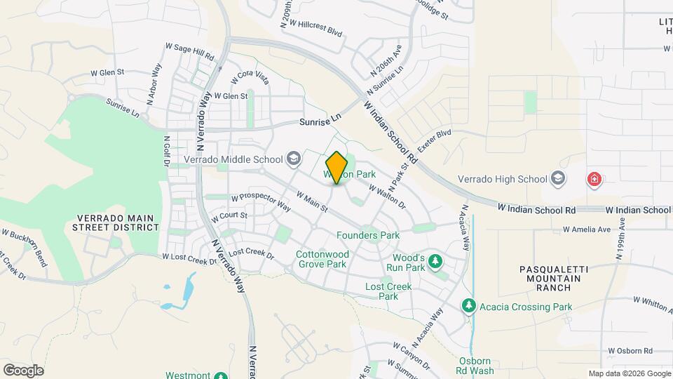 4163 N Evergreen St Map and Location Details