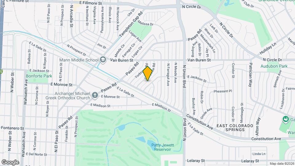 2324 Valley Forge Rd Map and Location Details