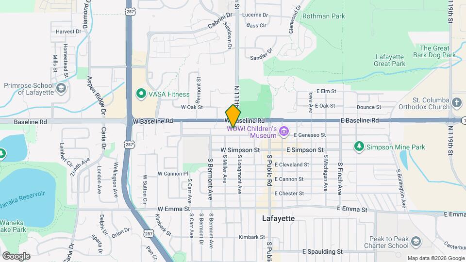 305 W Geneseo St Mapa y Detalles de la Ubicación