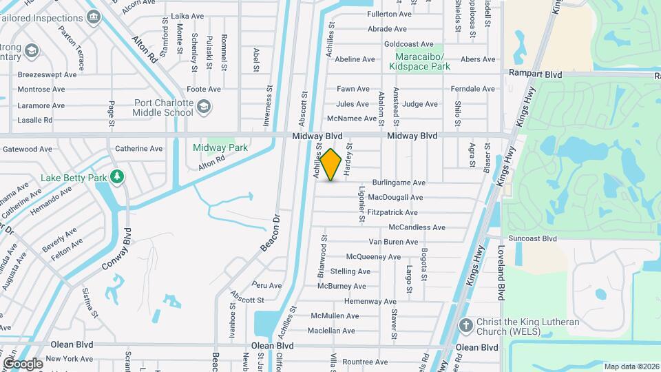 23183 Burlingame Ave Map and Location Details