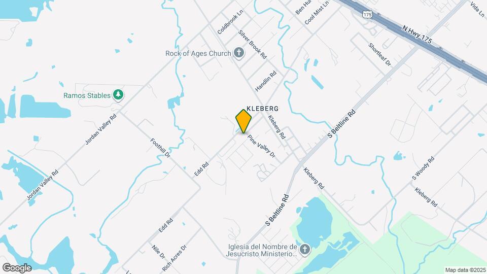 2805 Spanish Bay Ln Map and Location Details