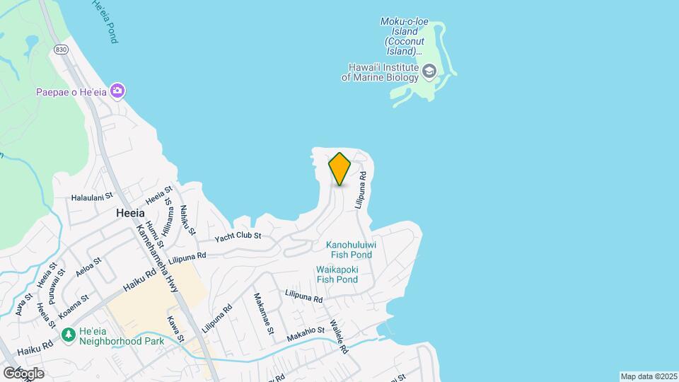 Poha Kea Point Condominiums Mapa y Detalles de la Ubicación