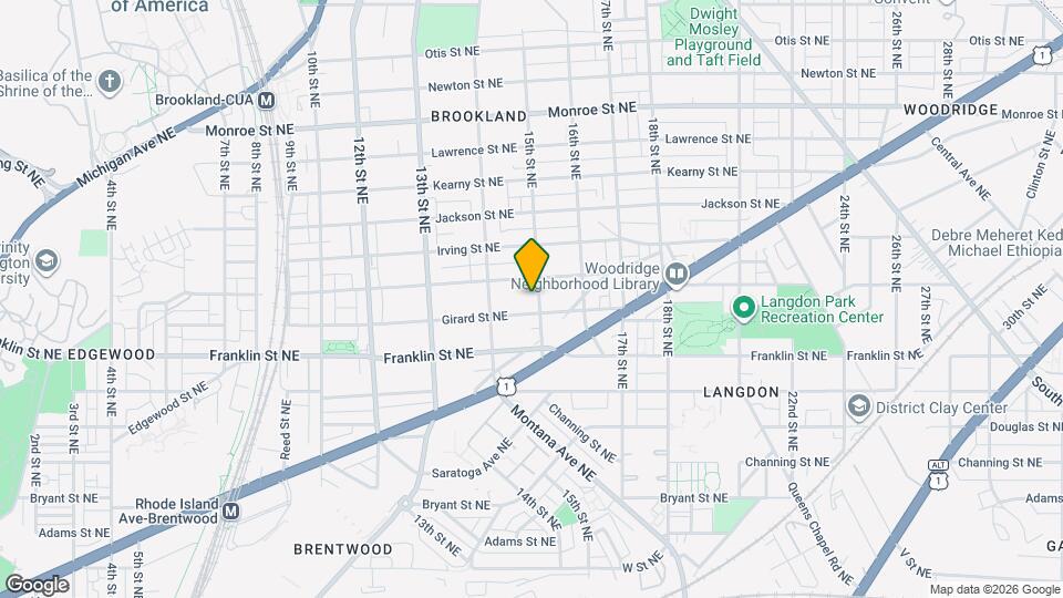 2912 15th St NE Map and Location Details