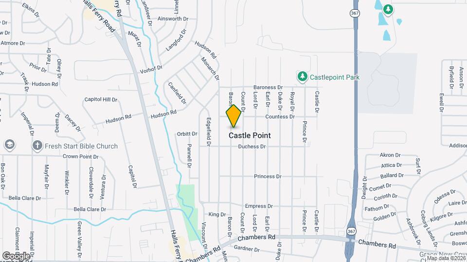 10332 Baron Dr Map and Location Details