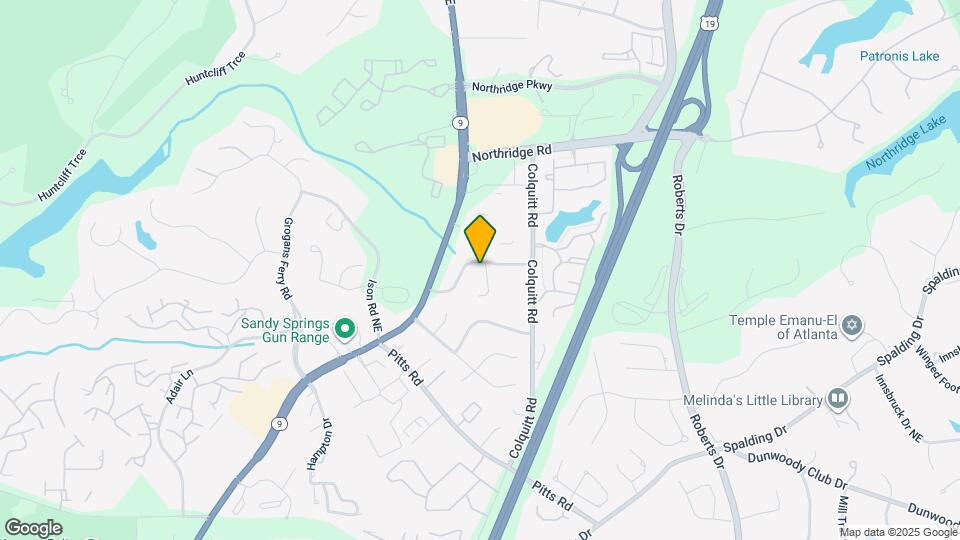 469 Granite Ridge Pl Map and Location Details