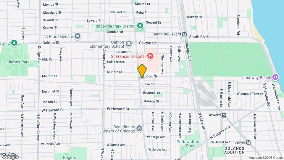 231 Ridge Ave, Unit 2 Map and Location Details